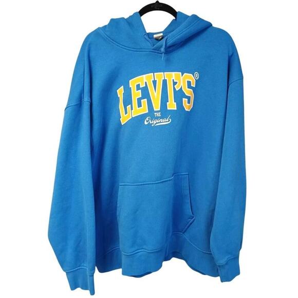 Levi's Other - VINTAGE LEVI'S THE ORIGINAL HOODIE SWEATER SIZE 2X BLUE